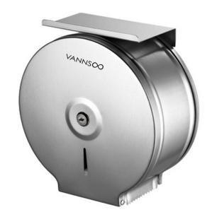 China 9in Bathroom Jumbo Toilet Paper Dispenser Stainless Steel Toilet Roll Holder Storage factory