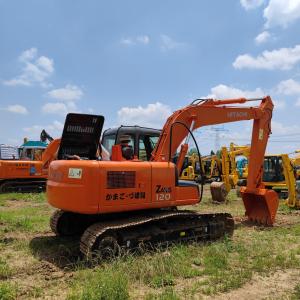 China Secondhand Excavator Original Hitachi ZX120 used Hydraulic 12ton Crawler Digger factory