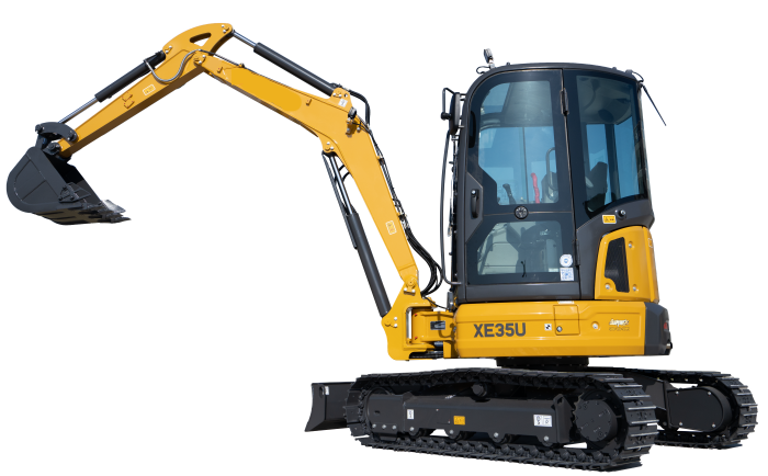 Experience Power XE35U Hydraulic Excavator For Construction Projects