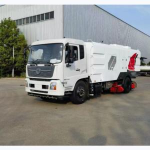 China Vacuum Road Sweeper Truck Street Cleaner Truck With 3850 Kg Curb Weight factory