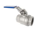 DIN 2 PCS Ball Stainless Steel Valves ASME B16.34 Precise Dimension Anti -