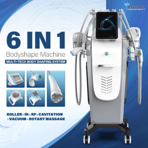 China 5IN1 Multi-type Body Slimming RF Vacuum Roller Cavitation Machine for Cellulite Removal factory