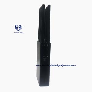 China Bulit-in Battery Handheld 10 bands Cell phone Signal Jammer GSM CDMA PHS WIFI GPS factory