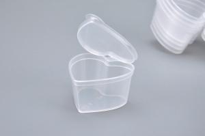 China 45 ml heart-shaped sauce cup sauce box factory
