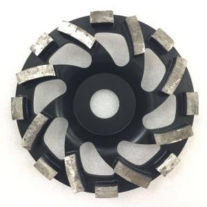 China Turbo Double Row Diamond Cup Wheels 4 Inch 105mm Medium Bond factory