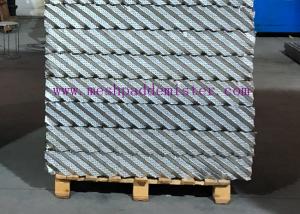 China Layer Height 150mm Rectangular Shape Metal Structured Packing factory