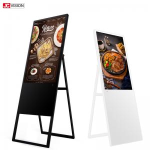 China Portable 450cd/m2 43 Advertising LCD Digital Signage Cms Software factory