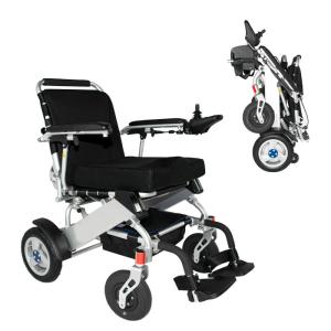 China Lithium 36km Multifunction Foldable Electric Wheelchair factory