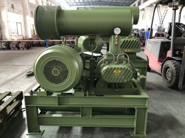 High Pressure Roots Rotary Lobe Blower100KPA 1500m3/min for Chemical ,