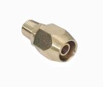 3/8" Barb Solid Brass Pneumatic Hose End Repair Fitting Corrosion Resistance