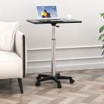 Home Office Wooden Lift-Up Coffee Table with Pneumatic Height Adjustment and