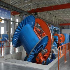 China Professional JPD2500 Drum Twister Machine For Large Conductor Stranding Sectorial Cables factory