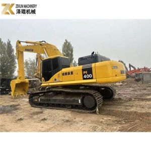 1.9m3 Bucket Hydraulic Crawler Excavator Used Komatsu PC400-7 For Smooth