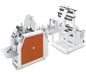 China 6KW industrial Printing Paper Bags Making Machine 60-400pcs/Min factory