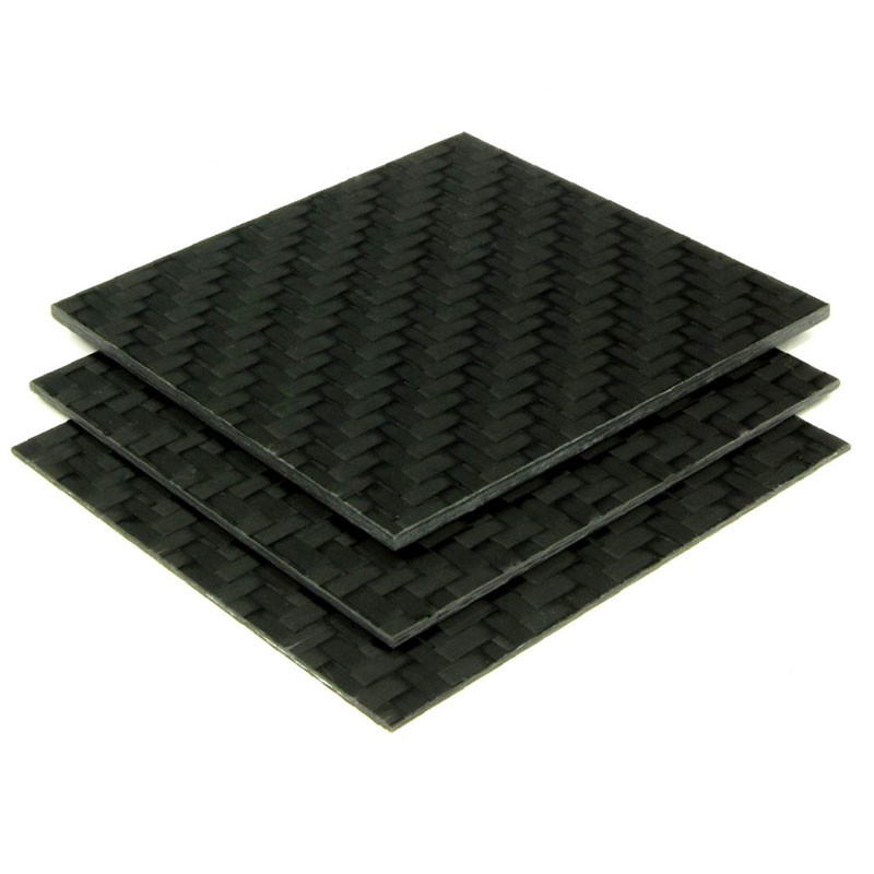 3K Twill Matte Carbon Fiber Plate 0.3mm Thickness For Tripod