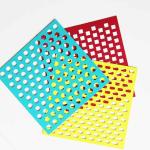 Carbon Steel Hexagonal Hole Perforated Sheet For Screens