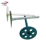PE Outer And Iron Nail Inside 80mm 3.7mm Plastic Insulation Anchors