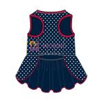 Glitter Print USA Rubber Star CVC Jersey Dog Dress Male Customized