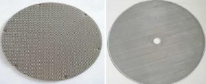 China Stainless Steel extruder filter disc,wire mesh filter disc spot welded factory