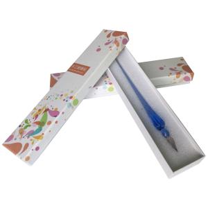 China 2mm Paperboard Cardboard Pen Hard Gift Boxes 163*52*24mm factory