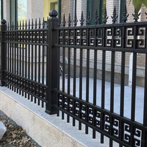 China Security Exterior Aluminum Stair Railing Windproof Aluminum Stair Fencing factory