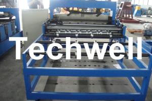 China Automatic Hydraulic Roof Bending Machine With 0 - 12m/min Speed For 0.3 - 0.8mm Roof Sheet factory