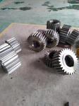 C45E 1030 Carbon Steel Roller Mill Bevel Pinion Gear with quenched and tempered