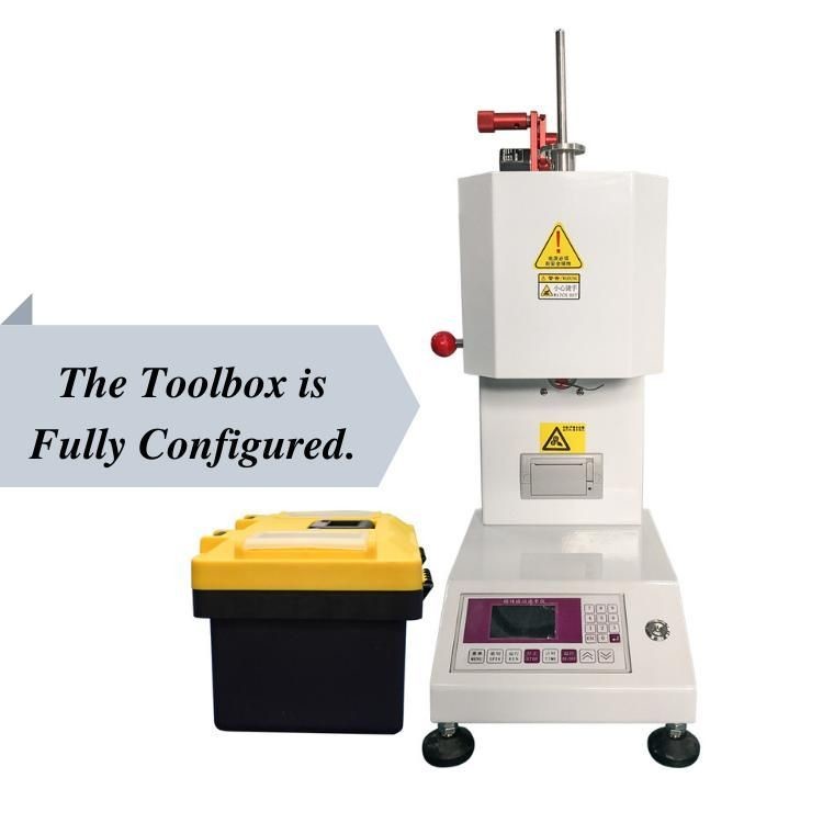 China Nylon Rubber Testing Equipment Melt Flow Indexer Plastic MFI Tester factory