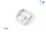 2 Inch Wide Belt Buckles , Heel Bar Buckle / Bag Accessories For Bag Making