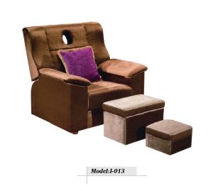 China modern pedicure sofa / fabrice sofa / luxury pedicure sofa I-013 factory