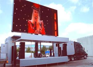 China Outdoor Aluminum HD IP65 LED Truck Sign Mobile LED Screen With 140° Viewing Angle factory