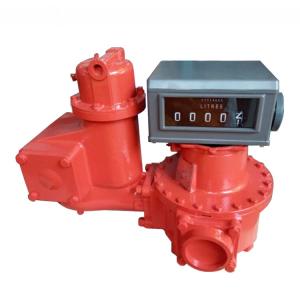 China FMC-80 Rotary Vane Meter with Mechanical Register, Strainer &amp; Air Eliminator factory