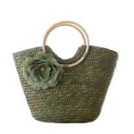 ECO Friendly Fashion Summer Tote Handbag Bohemian Handmade Bali Bags Straw Beach