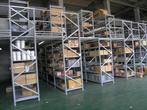 China loose cargo stock industrial mezzanine systems , double storey warehouse platform factory