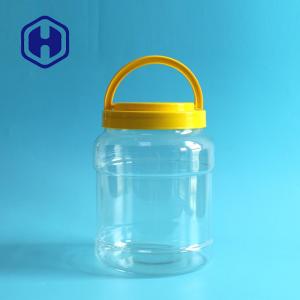 China Wide Mouth Pickle Candy Large Plastic Jars With Lids 80.5oz Bpa Free Food Grade factory