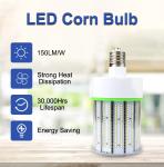Eco Friendly LED Corn Light Lamp Aluminum E40 Corn Lamp 50W-150W