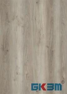 China 5mm White Cherry Rigid Luxury Vinyl Flooring Plank Fireproof Anti Scratch factory