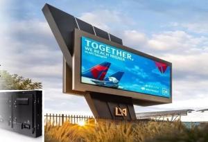 China Fixed 1920Hz street Outdoor Advertising Billboard 6000nits with Nova System factory