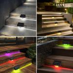 Solar LED Fence Light – Waterproof RGB Outdoor Lighting