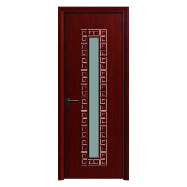 Waterproof And Stylish Internal Door WPC Glass Door For Your Home Upgrade Juye