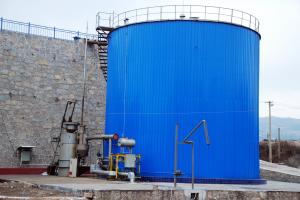 China Industrial Big Vertical Bitumen Storage Tank Weatherproof Long Life Span factory
