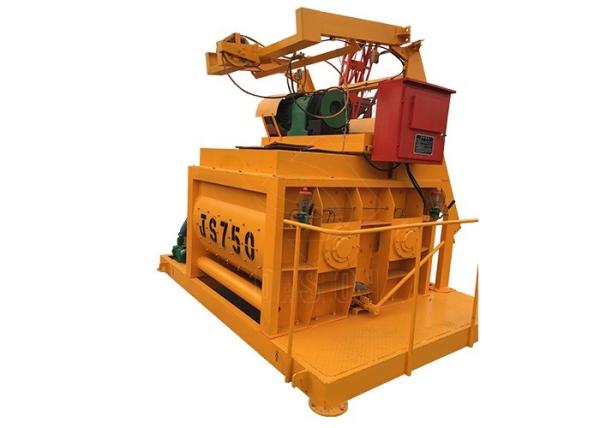 Bucket Type Concrete Mixer Machine 1 Yard Hydraulic Motor Twin Shaft Concrete