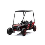 24v Battery 4x4 Plastic UTV Four-Seat Children's Electric Car with Carport 4