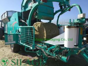 China 1.23m*3000m White Silage Bale Net Wrap For Ireland Farm factory