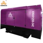 Screw Air Compressor Machine Working Pressure 34bar Portable Water Well Diesel