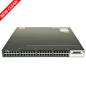 China 48 Ports Cisco Gigabit Network Switch Catalyst 3560X 10/100/1000 WS-C3560X-48T-E factory