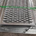 Factory Customized Serrated Diamond Hole Metal Walkway Grating
