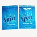Customized logo sauce shampoo water sachets biodegradable pouch bag