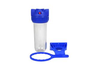 China 10'' Atlas style solo water filter housings with 1'' brass inlet/outlet port factory