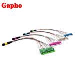 Flat / Round Fiber Optic Patch Cables , MPO / MTP 12 core Ribbon Fiber Cable